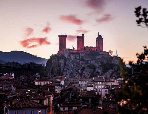 Visite chateau de Foix